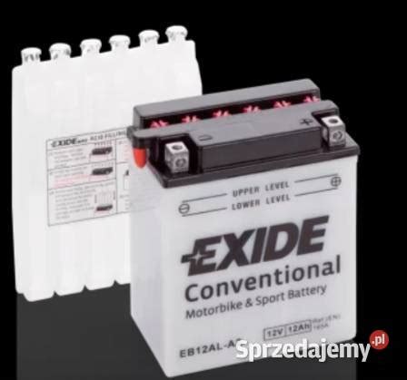 Akumulator Motocyklowy EXIDE EB12AL A2 YB12AL A2 12V 12Ah Siedlce