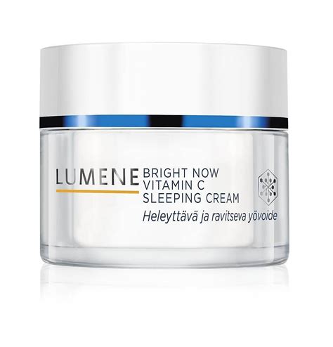 Lumene Bright Now Vitamin C Sleeping Cream Miracle Working Night