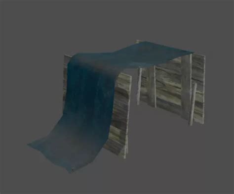 Crate Box With Cloth Textile Free 3d Model Blend Open3dmodel