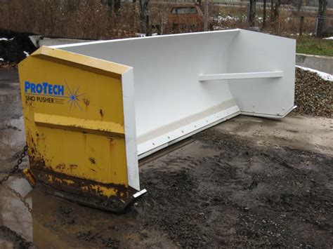 Two 12 Backhoe Snow Pushers For Sale Snow Plowing Forum