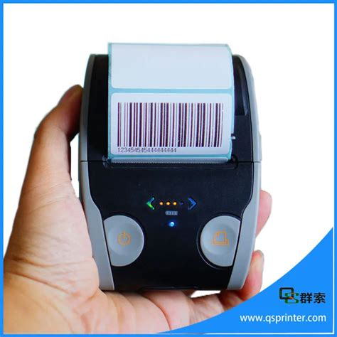 Portable Mm Thermal Bluetooth Label Printer Barcode Printer In