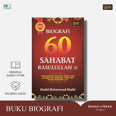 Jual Biografi 60 Sahabat Rasulullah Kisah Perjalanan Hidup Para