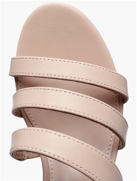 Myrunway Shop Soft Style Nude Synthetic Strappy Sandals For Women From Myrunway Co Za