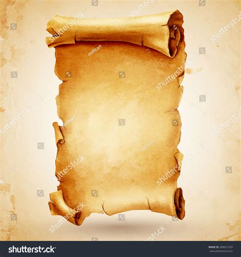Parchment Stock Vector (Royalty Free) 268921529 | Shutterstock