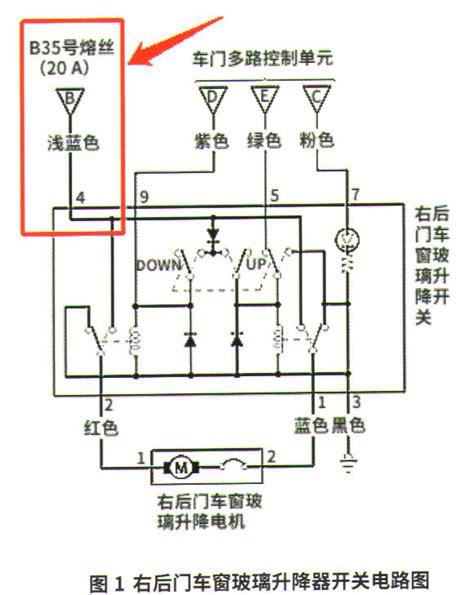 玻璃升降器工作原理图 千图网