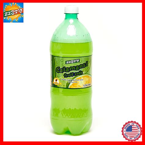 Zest O Calamansi Fruit Soda With Real Fruit Juicedeliciously