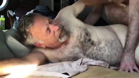 Mature Gay Daddy Barebacks His Hunk Lover