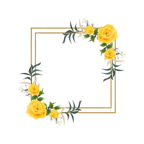Beautiful Vector Yellow Rose Bouquet Png Vector Psd And Clipart With
