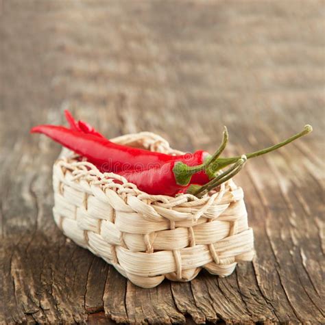 Red Hot Chili Pepper Stock Image Image Of Organic Kitchen