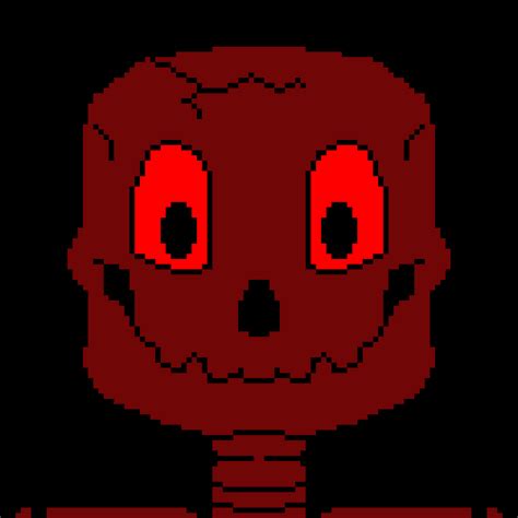 Pixilart Skull By Dekuforever15