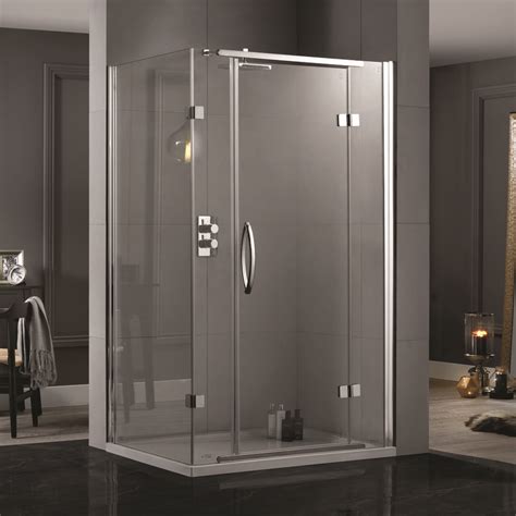 Aquadart 800mm 2 Sided Inline Shower Enclosure Best Prices