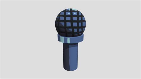 Fnf Microphone Asset 3d Model By Bottleb3 A60afb6 Sketchfab