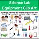 Science Lab Equipment Clip Art - Science Clip Art by Teach With Fergy