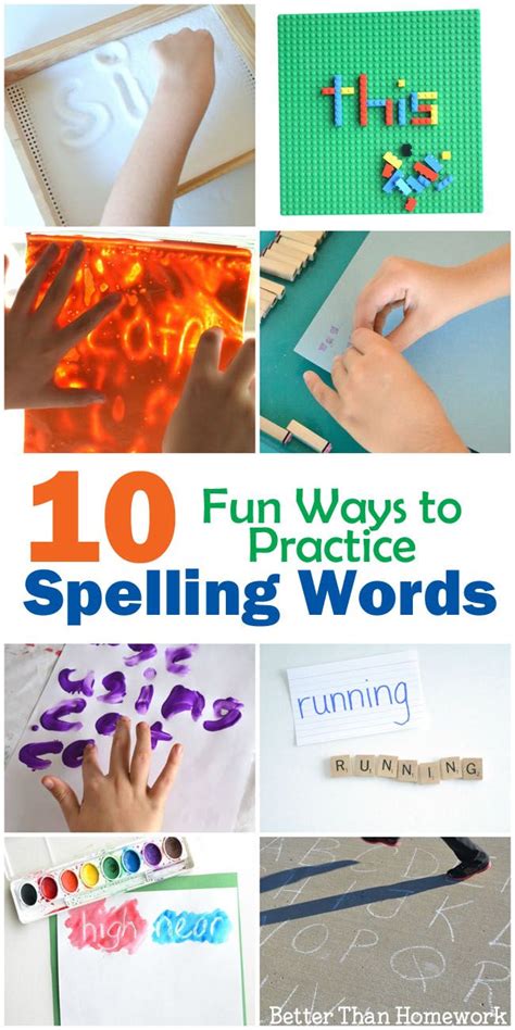 10 Fun Ways To Practice Spelling Words Artofit