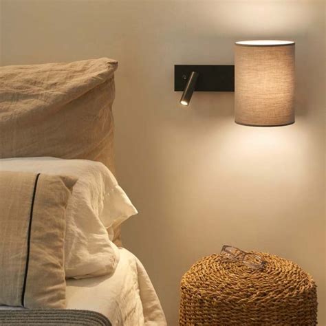 Aplique De Pared Con Lector LED Torso 3W Luxcambra Lamparas Es