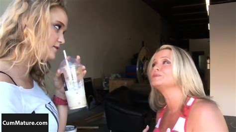 Tall Babe Mia Vallis Has Lesbian Sex With Tiny MILF Maya Divine Mia Milf