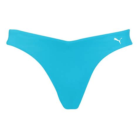 Braga Bikini Puma Swim V Shape Azul Claro Mujer Deporvillage