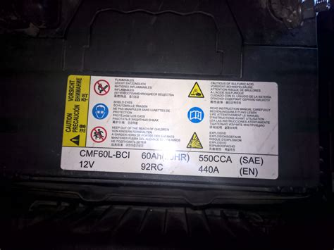 Замена штатного аккумулятора — KIA Rio (3G), 1,4 л, 2013 года ...
