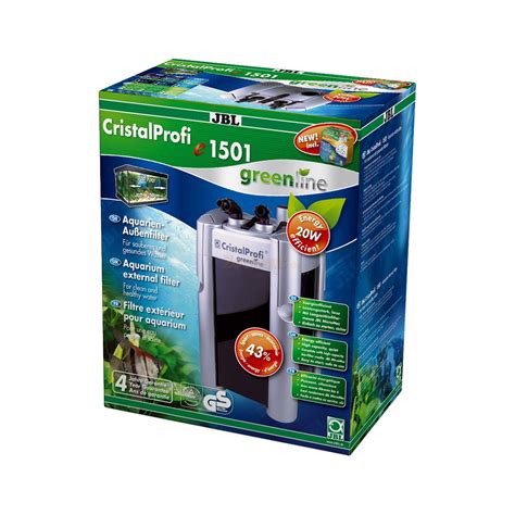 JBL CristalProfi e1501 Aquarien Außenfilter Greenline mit Filtermater