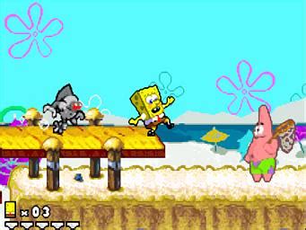 Screens Spongebob Squarepants Battle For Bikini Bottom Gba Of