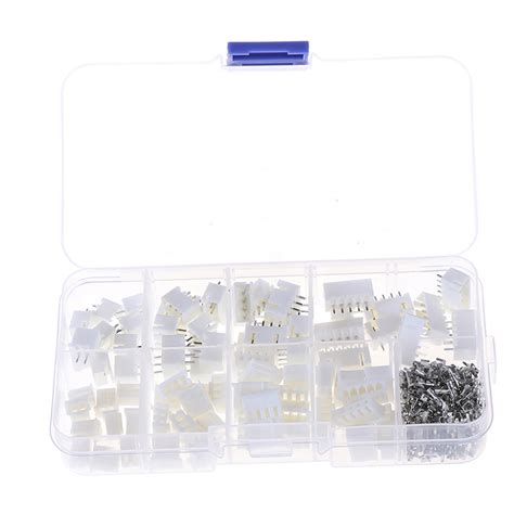 GUDE001 230pcs XH2 54 2p 3p 4p 5 Pin 2 54mm Pitch Terminal Kit JST