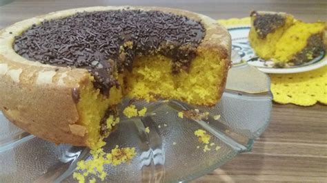 RECEITA DE BOLO DE CENOURA FOFINHO YouTube