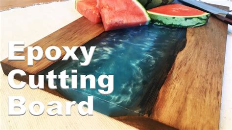 Epoxy Cutting Board Diy Youtube