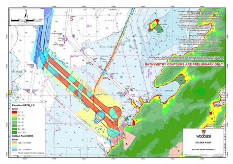 shore approach  crossing design pluto lng project atteris