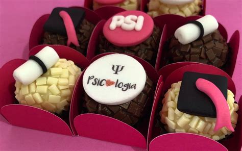 Brigadeiro Personalizado Formatura Psicologia Luana Cake Doceria