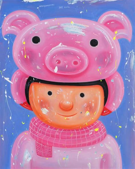 Happy Birthday Chinese Zodiac Pig By Shen Jingdong Yanggallery