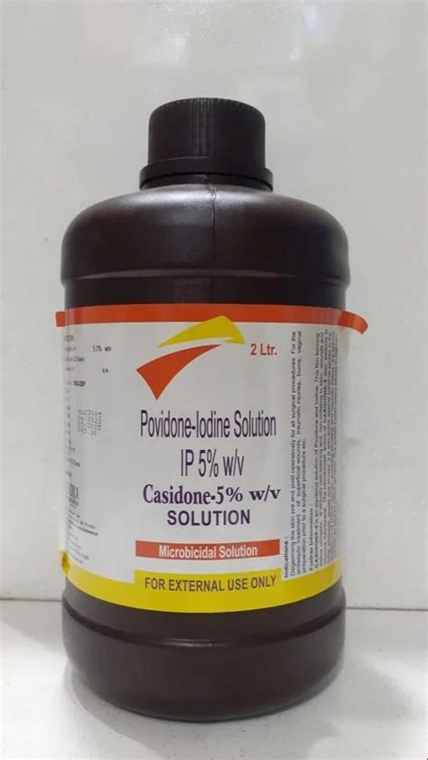 Composition Povidone Iodine Solution Ip Liquid At Rs Bottle In