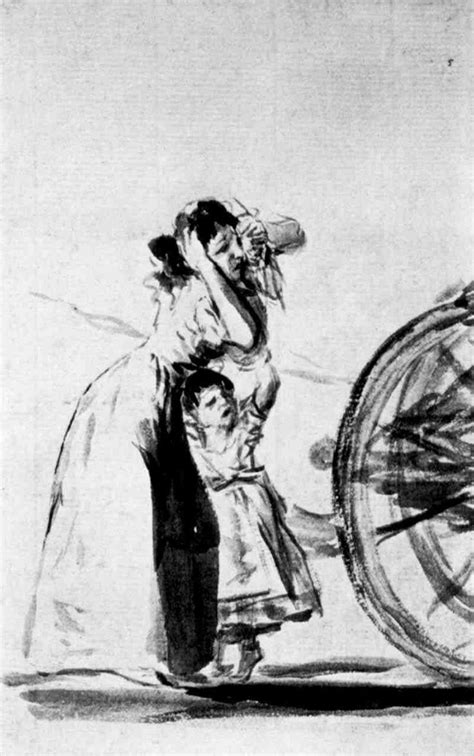 Francisco José De Goya Sketches Artist Art