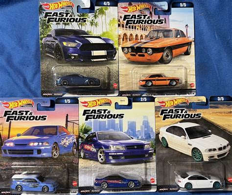 Hot Wheels Premium Fast And Furious Hnw C Case Hot Wheels F The Fast Saga Car Assortment