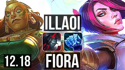 Illaoi Vs Fiora Top 24m Mastery Rank 6 Illaoi 6 Solo Kills 900