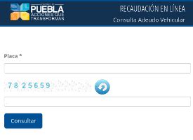 Tenencia En Puebla Consulta Y Pago De Adeudo Vehicular Formularios