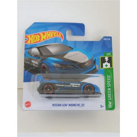 Hot Wheels Nissan Leaf Nismo RC 02 Azul Shopee Brasil