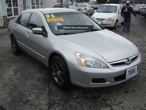 2006 Honda Accord Lx Sedan 4 Door 2 4l