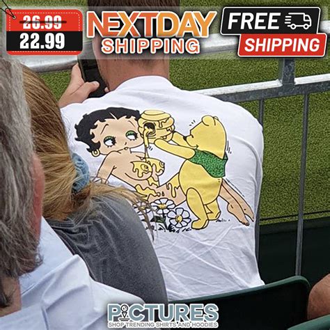 Pooh Bear Honey Betty White Nude Shirt Picturestees Clothing LLC