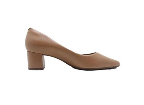 Scarpin Feminino Arezzo A10746000 Nude o Melhor Preço é no Zoom