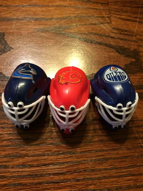 NHL goalies masks: Vancouver Canucks, Calgary Flames, Edmonton Oilers ...