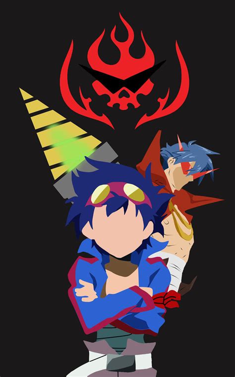 Gurren Lagann Phone Wallpapers Top Free Gurren Lagann Phone