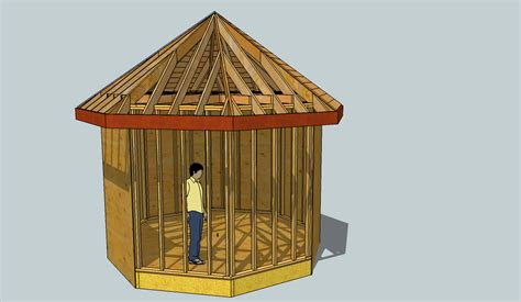 Exploring Octagonal Roof Framing With Sketchup Fine Homebuilding