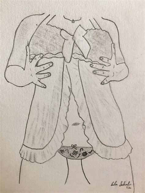 CUSTUM Sexy Lingerie Sketch Drawings From Your Photos Etsy