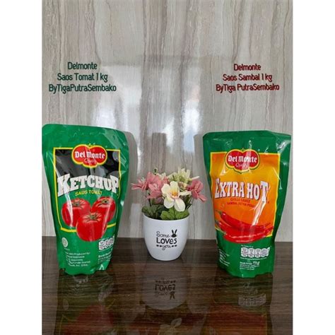 Jual Delmonte Saos Tomat Ketchup Saos Sambal Extra Hot Chili Sauce Refill Kg Shopee Indonesia
