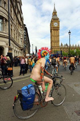 Participants World Naked Bike Ride Where Redaktionelles Stockfoto