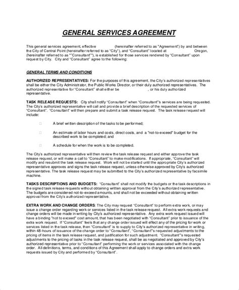 General Agreement Contract Template