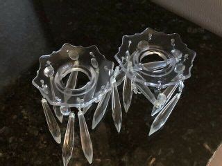 Ultra Rare Cambridge Blue Crown Tuscan Opaline Nude Statuesque Candlesticks Pr