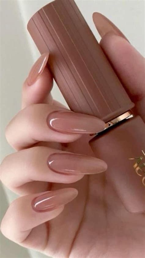 Chic Nails Nude Nails Gel Nails Stylish Nails