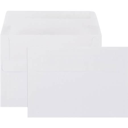 CUMBERLAND WHITE PLAIN SELF SEAL C6 ENVELOPE 80GSM 114x162MM BOX OF 500