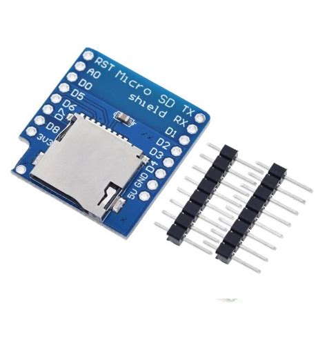 Wemos Mini Shield Micro Sd Karta Techfun Sk Naj Arduino Shop